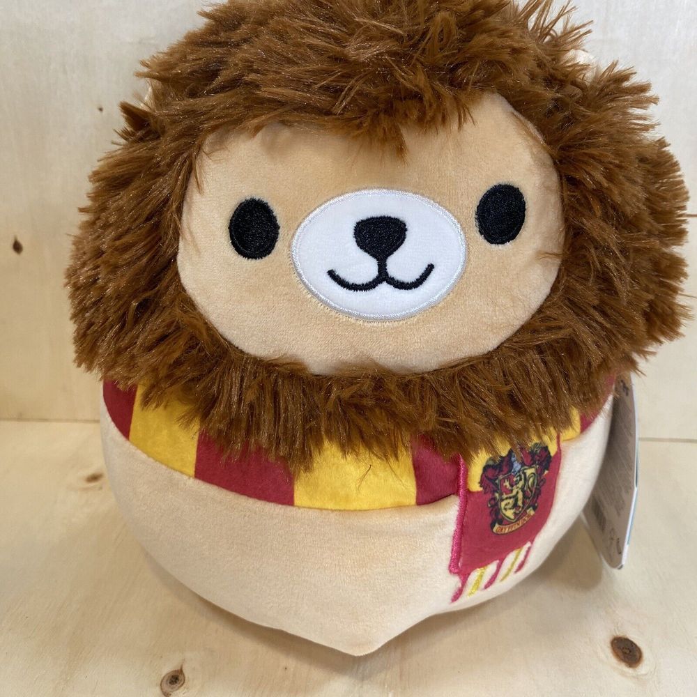 Squishmallows 8 inch Gryffindor Harry Potter Lion Plush NEW with Tag